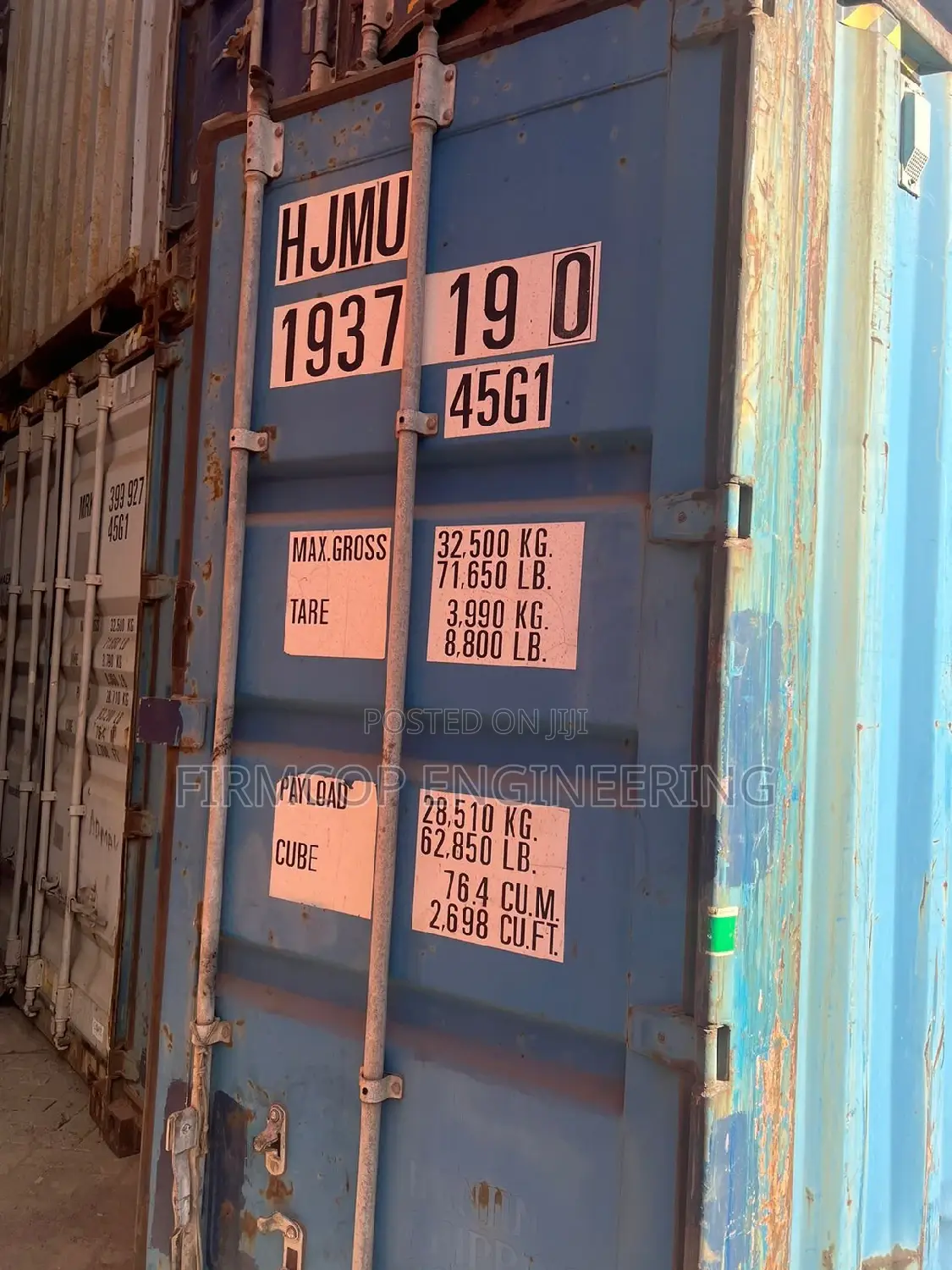 40ft Hc Containers -Restocked