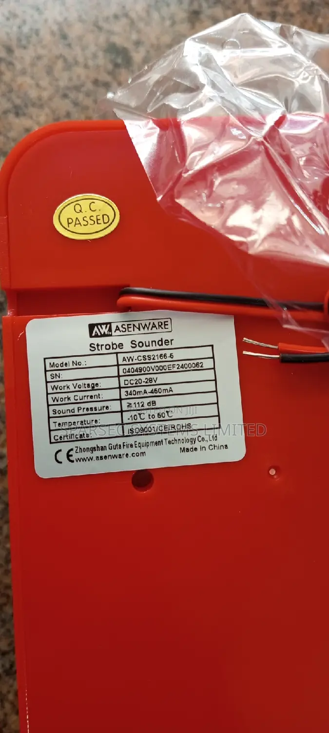 Asenware AW-CSS2166-5 Fire Strobe Sounder