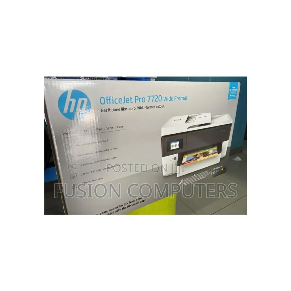 HP Officejet Pro 7720 Wide Format All-in-One Printer