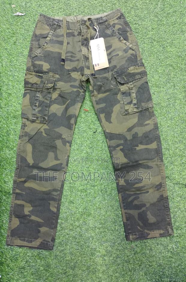 Good Quality Designer Assorted Combat Cargo Side Pocket Pant - main view