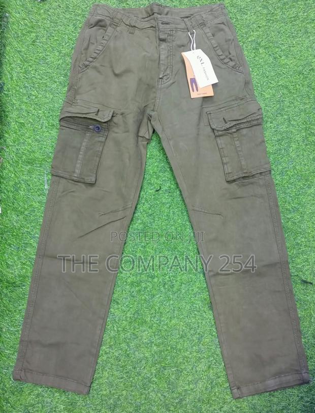 Good Quality Designer Assorted Combat Cargo Side Pocket Pant - thumbnail 5