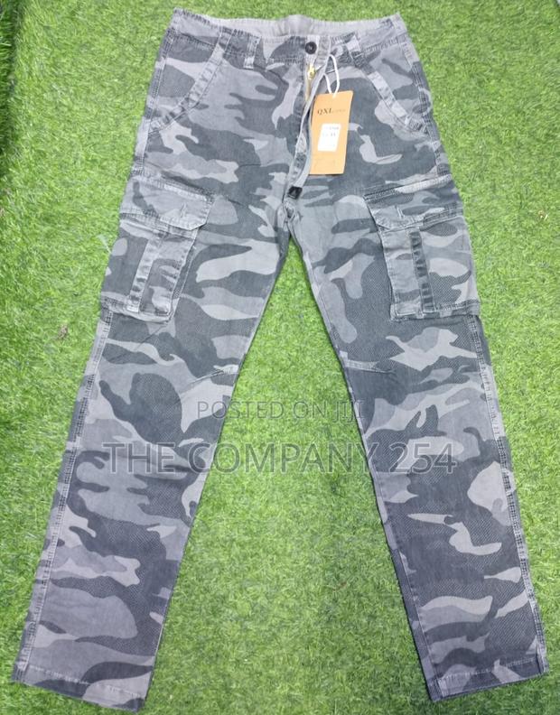 Good Quality Designer Assorted Combat Cargo Side Pocket Pant - thumbnail 7