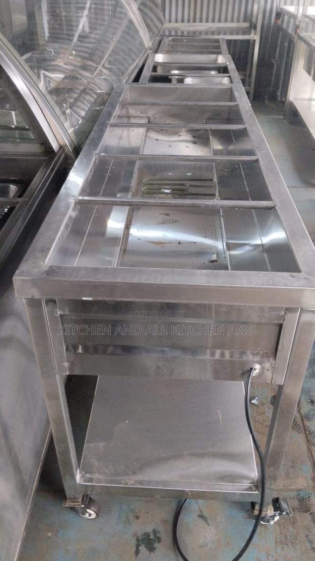 Food Display With a Stand