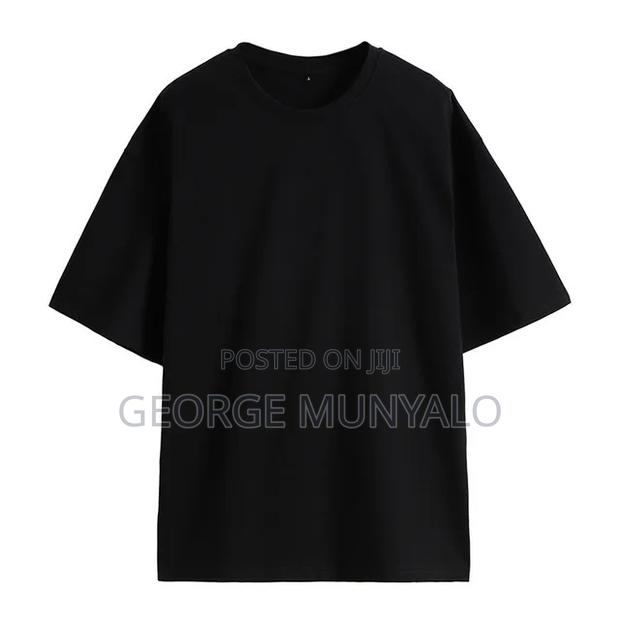 Plain Round Neck T-shirts, Unisex T-shirts - thumbnail 2
