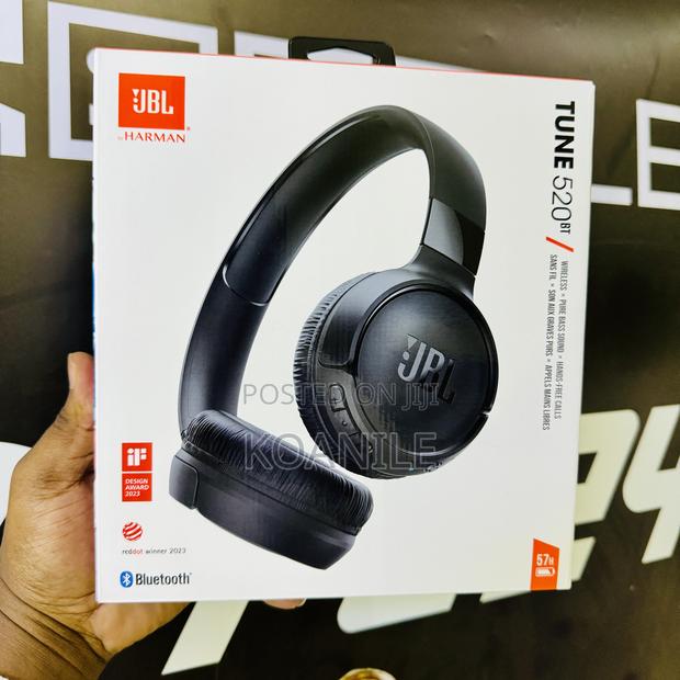 JBL Tune 520bt!! JBL Wireless on-Ear Headphones!! - main view
