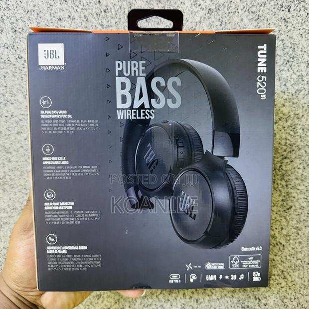 JBL Tune 520bt!! JBL Wireless on-Ear Headphones!! - thumbnail 2
