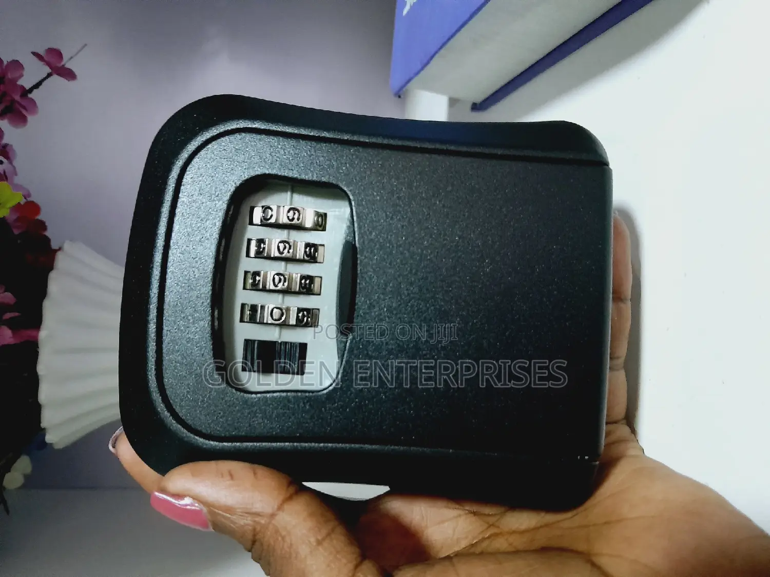 Airbnb Metalic Combination Key Lock Box, Waterproof