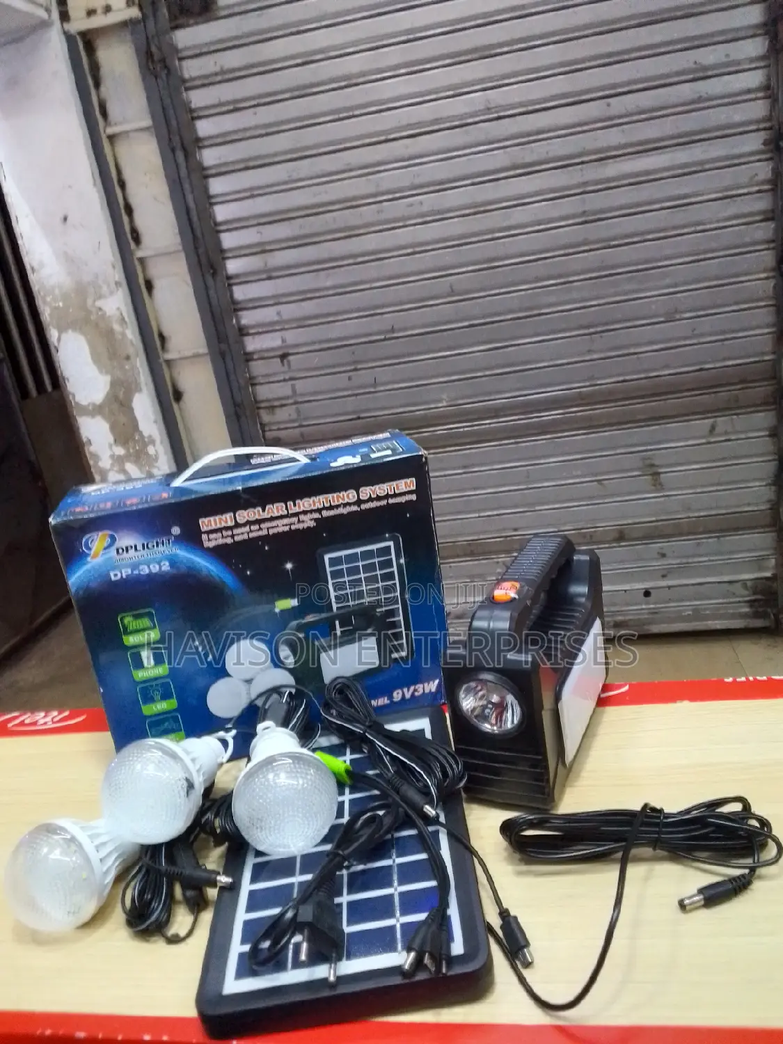 DP Light 392 Solar Lamp