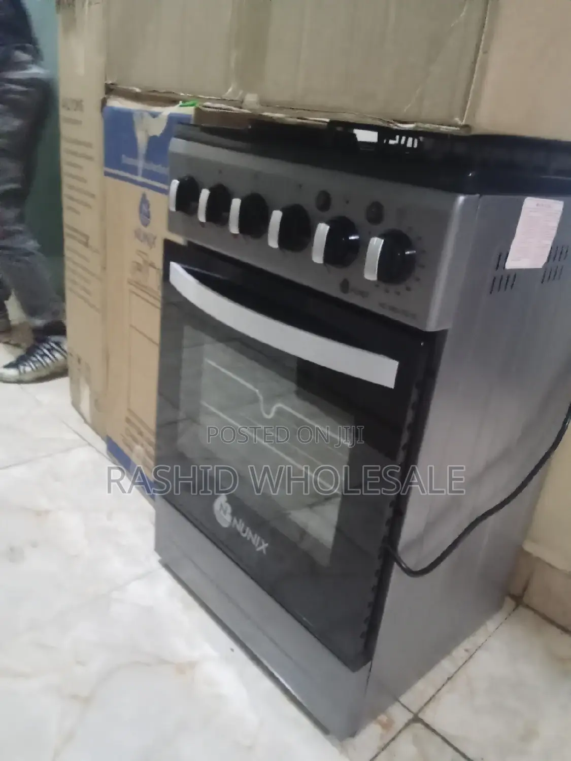 *Nunix Full Gas Cooker Auto Ignition. With Oven