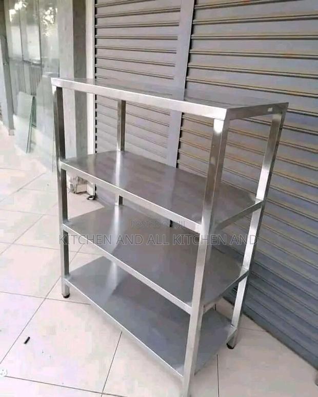 Commercial Ss 4 Tier Rack