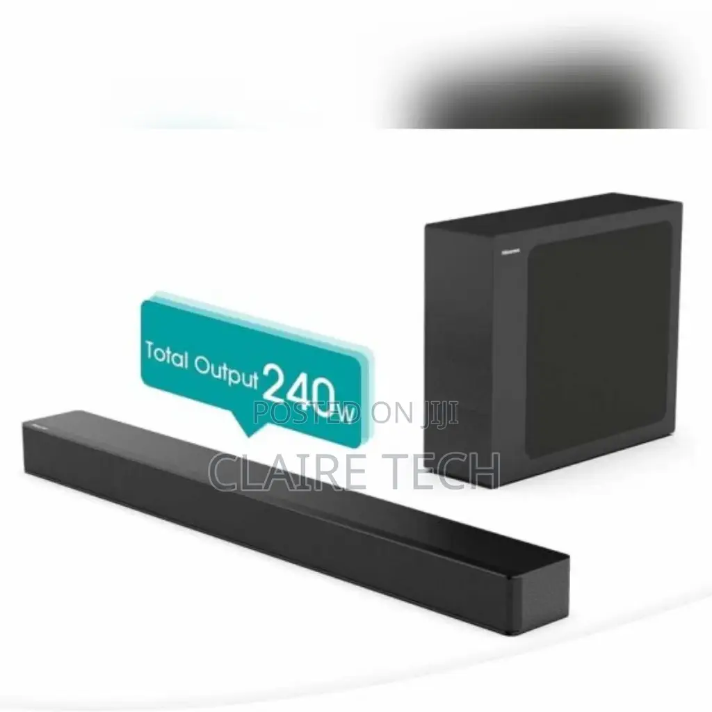 Hisense 2.1ch 240watts Hs2100 Sound Bar System