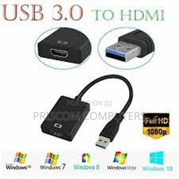 USB to HDMI Adapter USB 3.0/2.0 to HDMI 1080P Cable Converte - main view