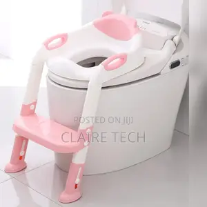 Pink 3 in 1 Kids Seat Toilet Trainer