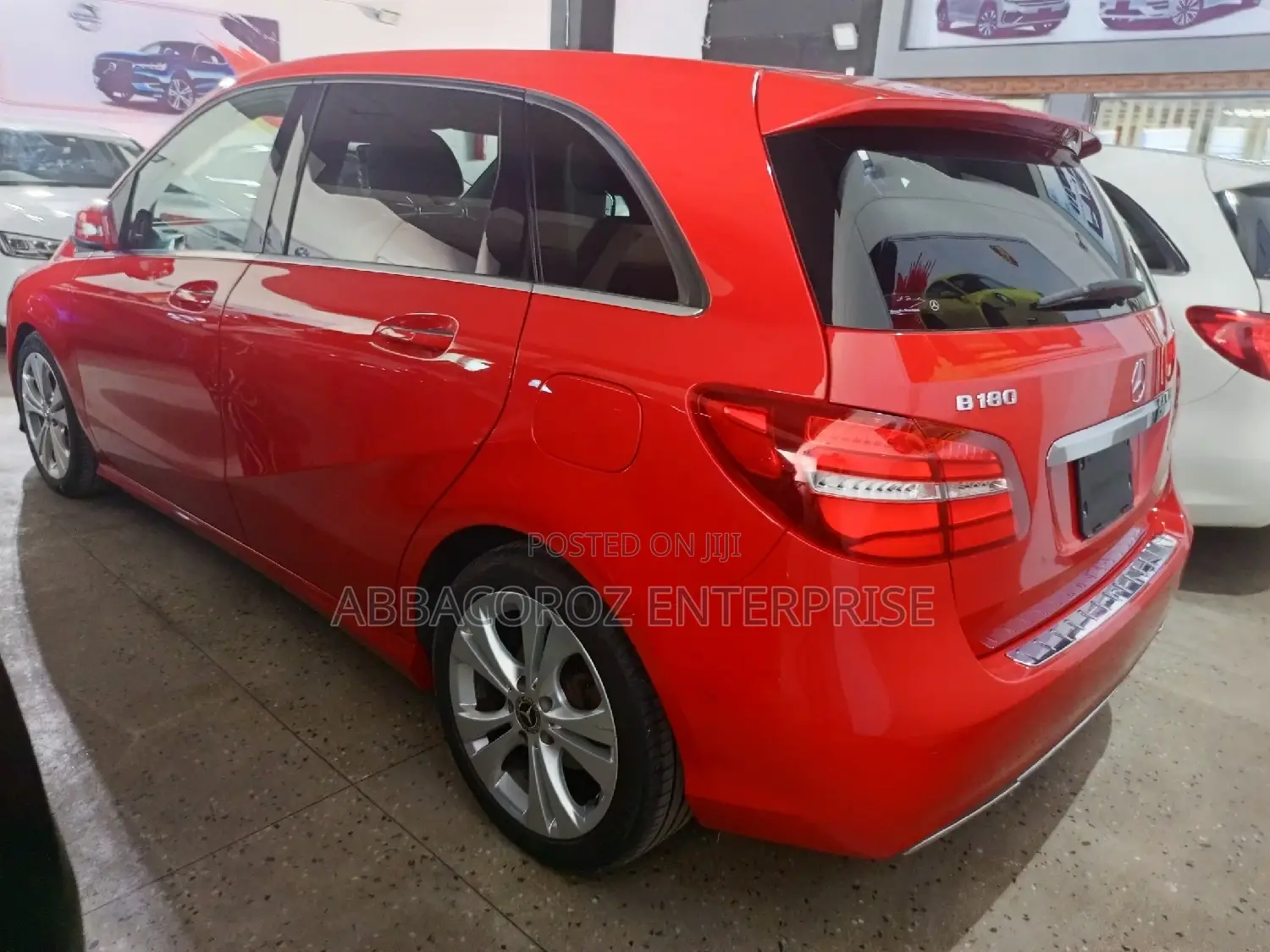Mercedes-Benz B-Class Base B 250e 2017 Red