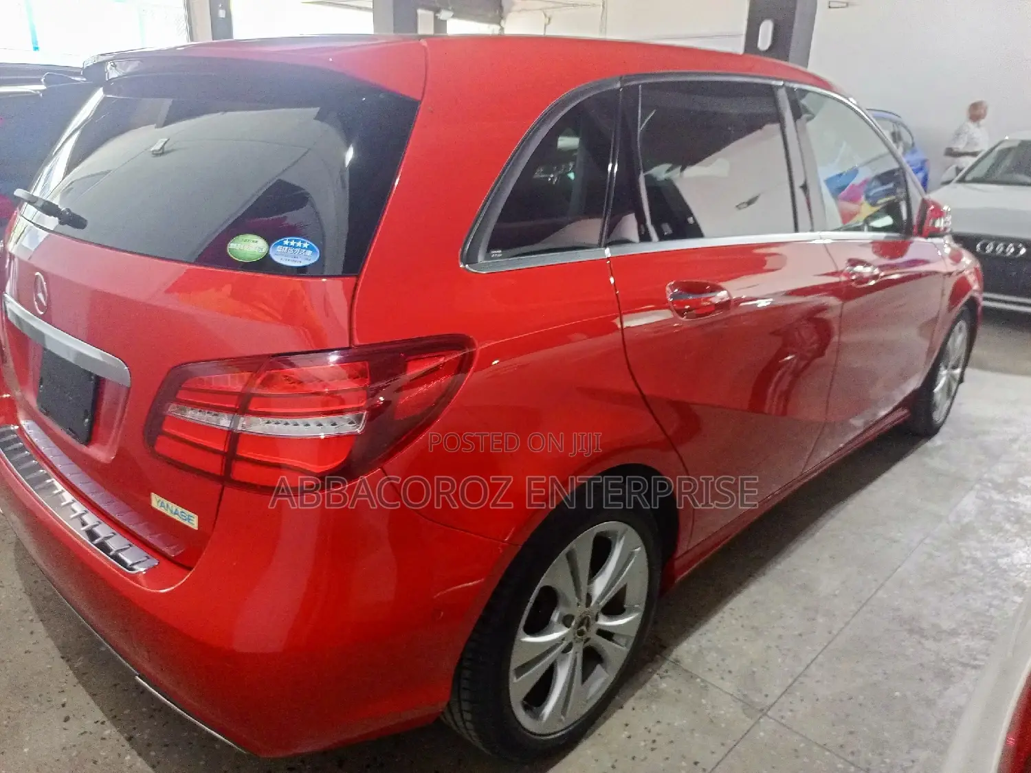Mercedes-Benz B-Class Base B 250e 2017 Red