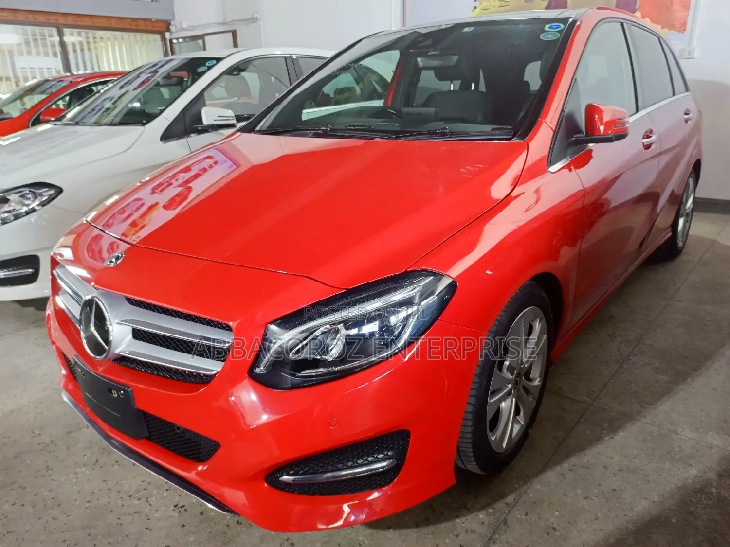 Mercedes-Benz B-Class Base B 250e 2017 Red