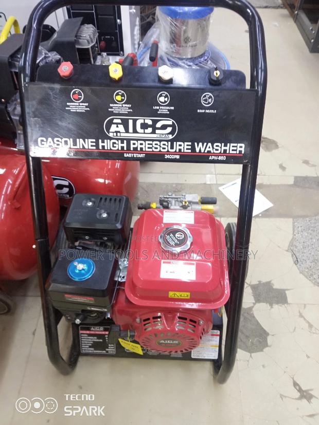 High Pressure Aico Gasoline Carwash Machine - main view