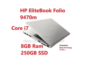 Laptop HP EliteBook Folio 9470M 8GB Intel Core I7 HDD 500GB