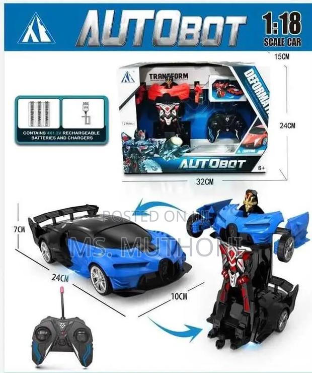 Rechargeable Remote Controlled Transformer /Deformation Car - thumbnail 3