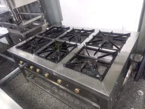 Commercial Six Burner Gas Cooker