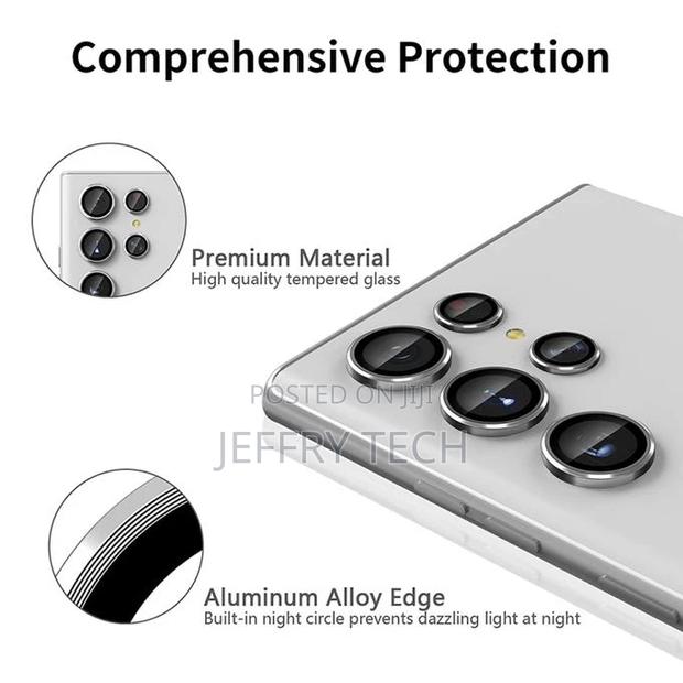 Camera Glass Protector for Samsung Galaxy S24 Ultra 5G - thumbnail 3