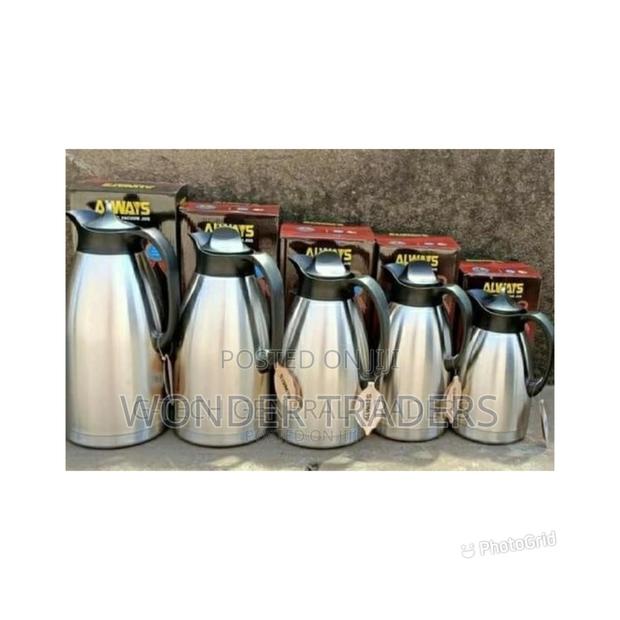 2.0 Litres Always Stainless Steel Unbreakable Vacuum Flask.