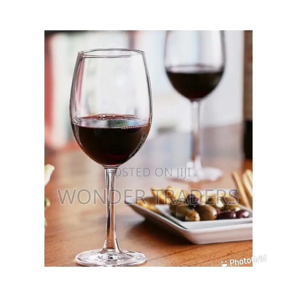 Set of 6 Wine Glasses 