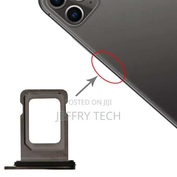 SIM Card Tray + SIM Card Tray for iPhone 11 Pro Max / 11 Pro