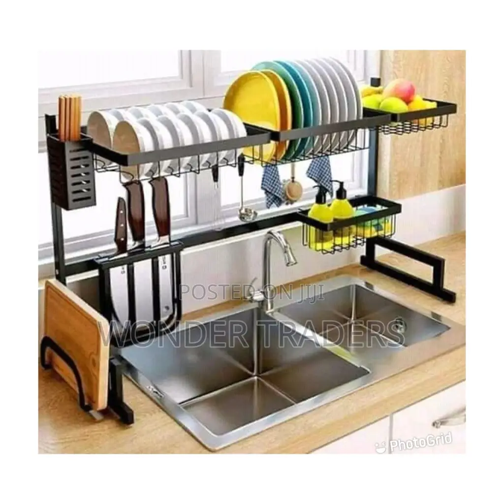 Stainless Steel Over the Sink Dish Drainer*