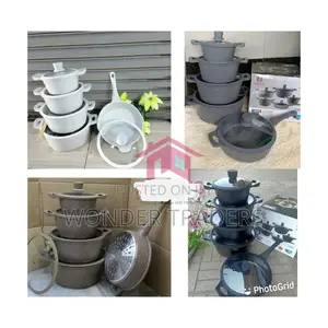 *Bosch 11pc Cookware With Silicone Lid Covers*