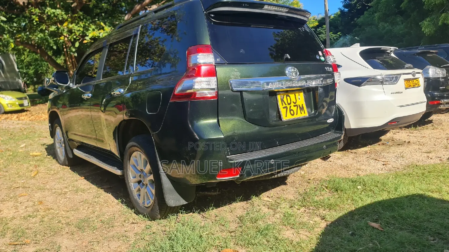 Toyota Land Cruiser Prado 2015 Green