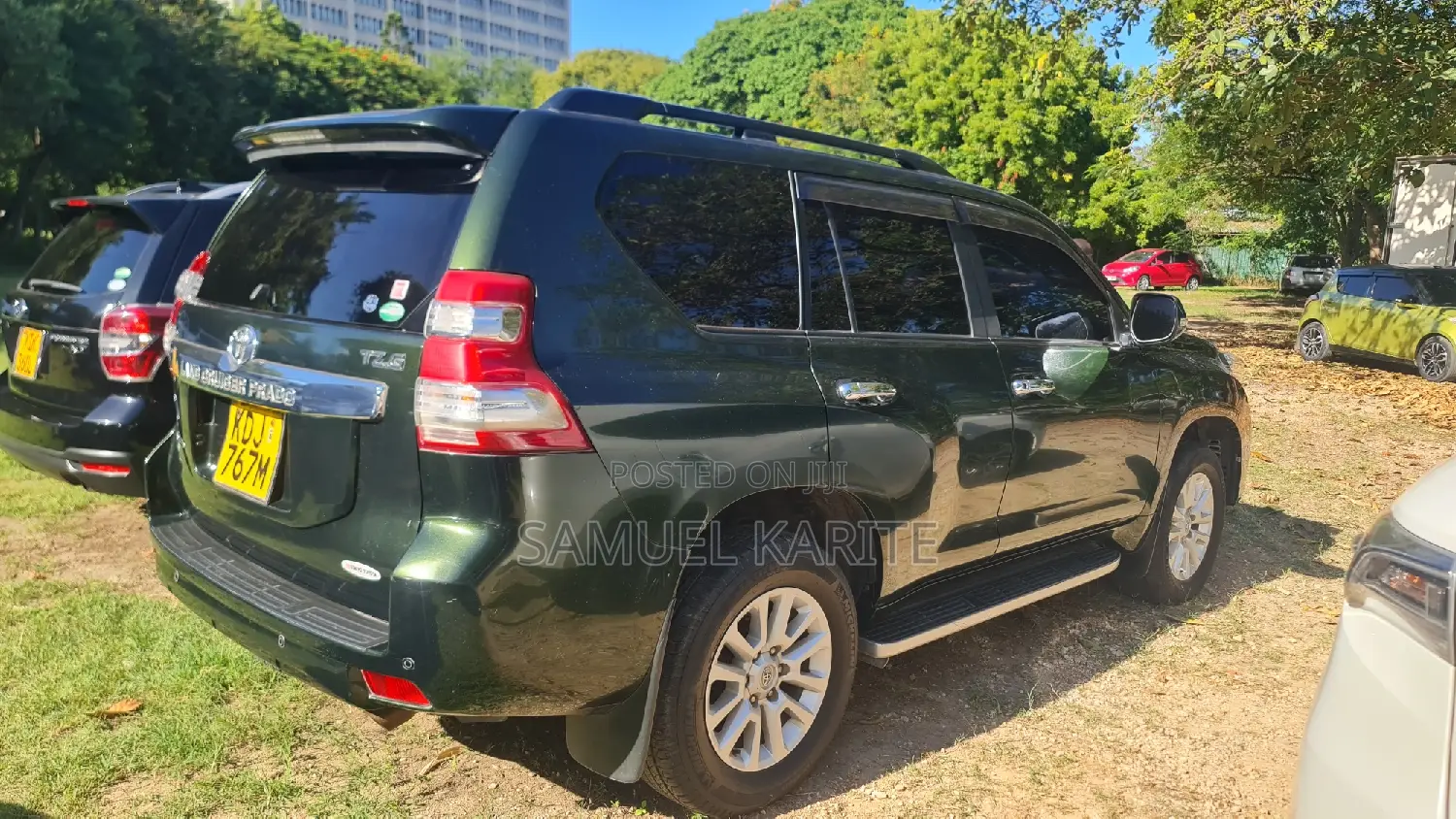 Toyota Land Cruiser Prado 2015 Green