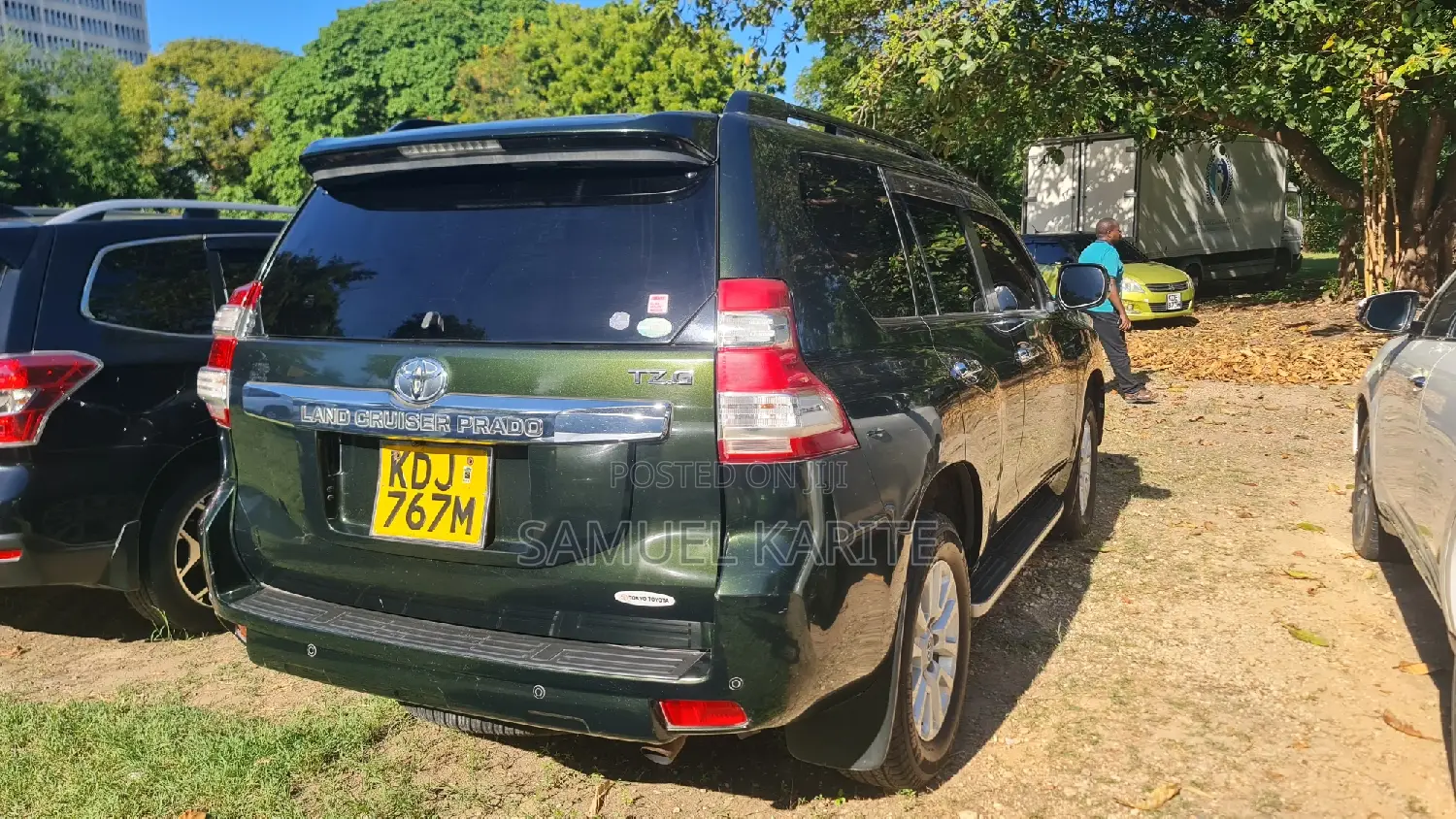 Toyota Land Cruiser Prado 2015 Green