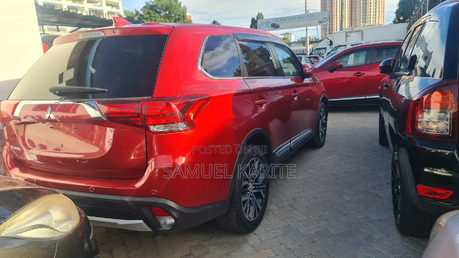 Mitsubishi Outlander 2017 Red