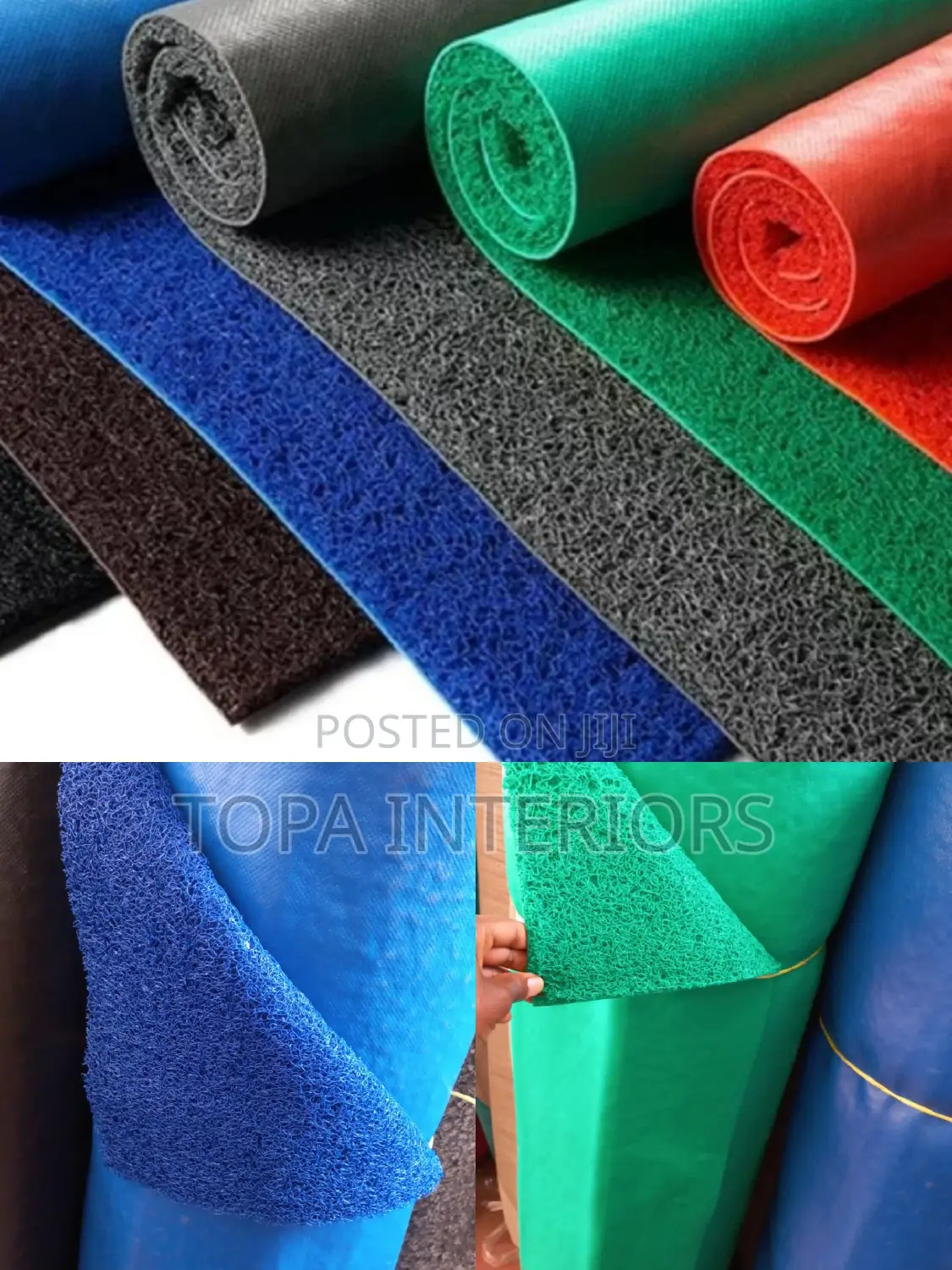Wheelchair Ramp Spaghetti PVC Antislip Coil Mats