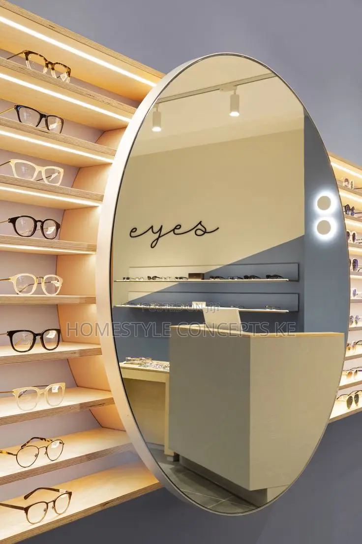 Modern Optical Shop Sales Showroom Design Fittings