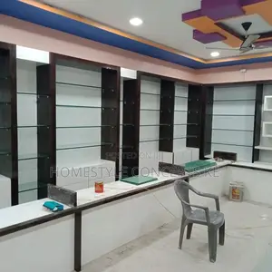Optical Shop Shelves Design