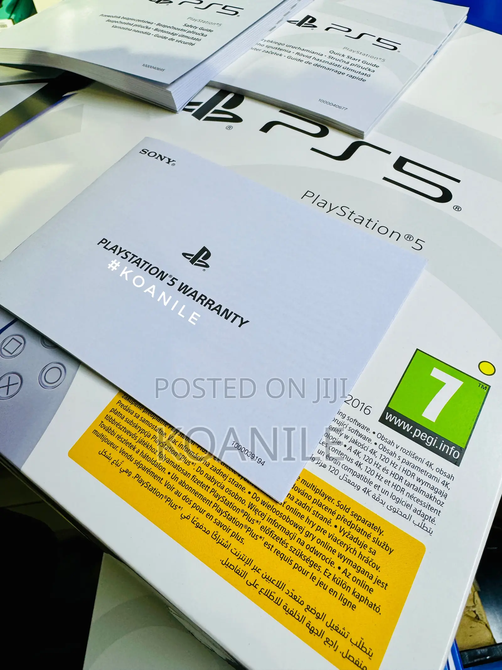 Sony Ps5 Slim 1tb (One Year Warranty Card)