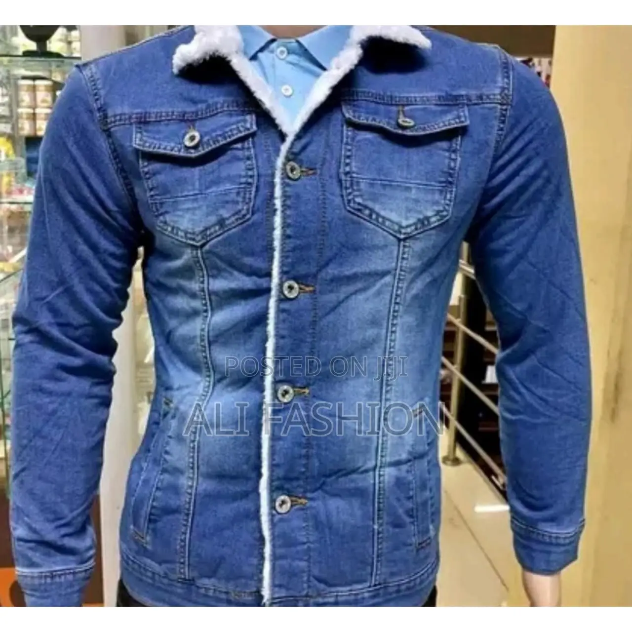 Denim Jackets for Men Woolen