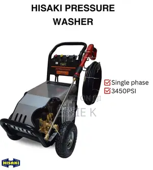 3450psi Hisaki Electric High Pressure Washer -5hp