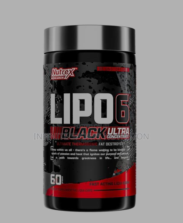 Lipo6 Black (Fat Burner) 60caps - thumbnail 3