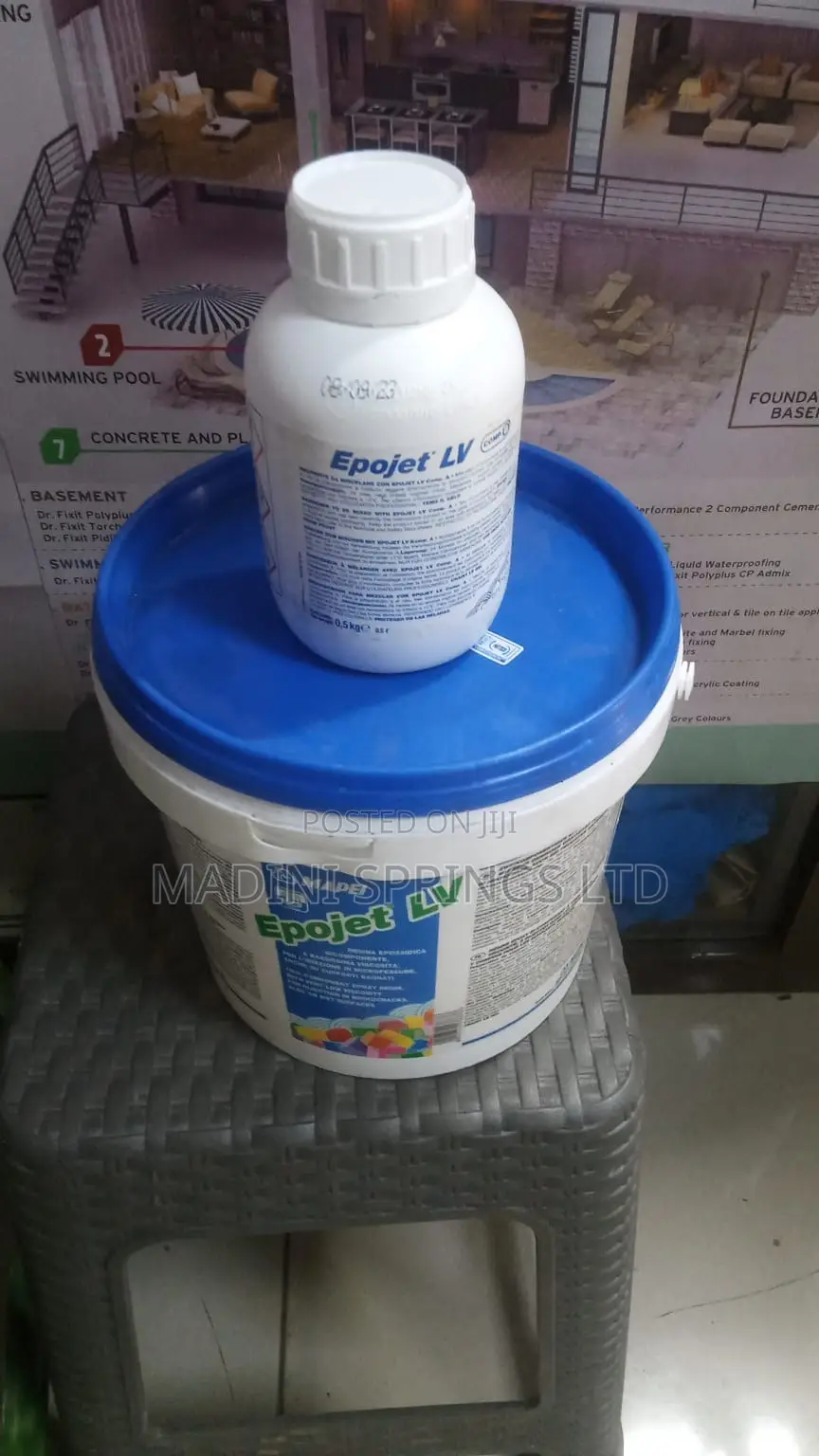 Mapei Epojet(Two-Component, Super-Fluid Epoxy Resin, 2.5kg)