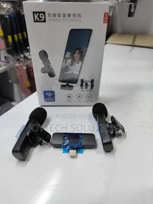 iPhone Wireless Microphone. 20 Meters Accessible Reception.