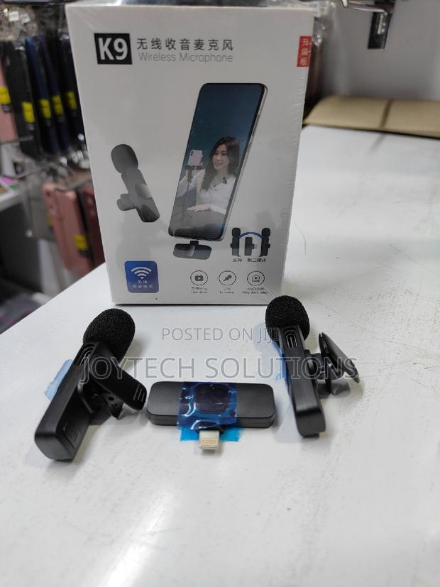 iPhone Wireless Microphone. 20 Meters Accessible Reception.