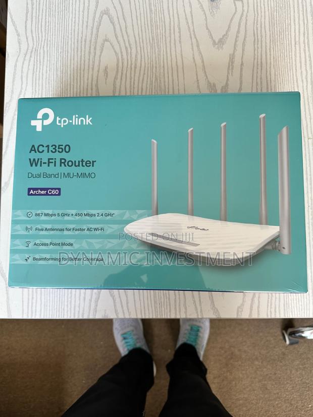 Tp-Link AC1350 Wireless Dual Band Router - TL-ARCHER C60 - main view