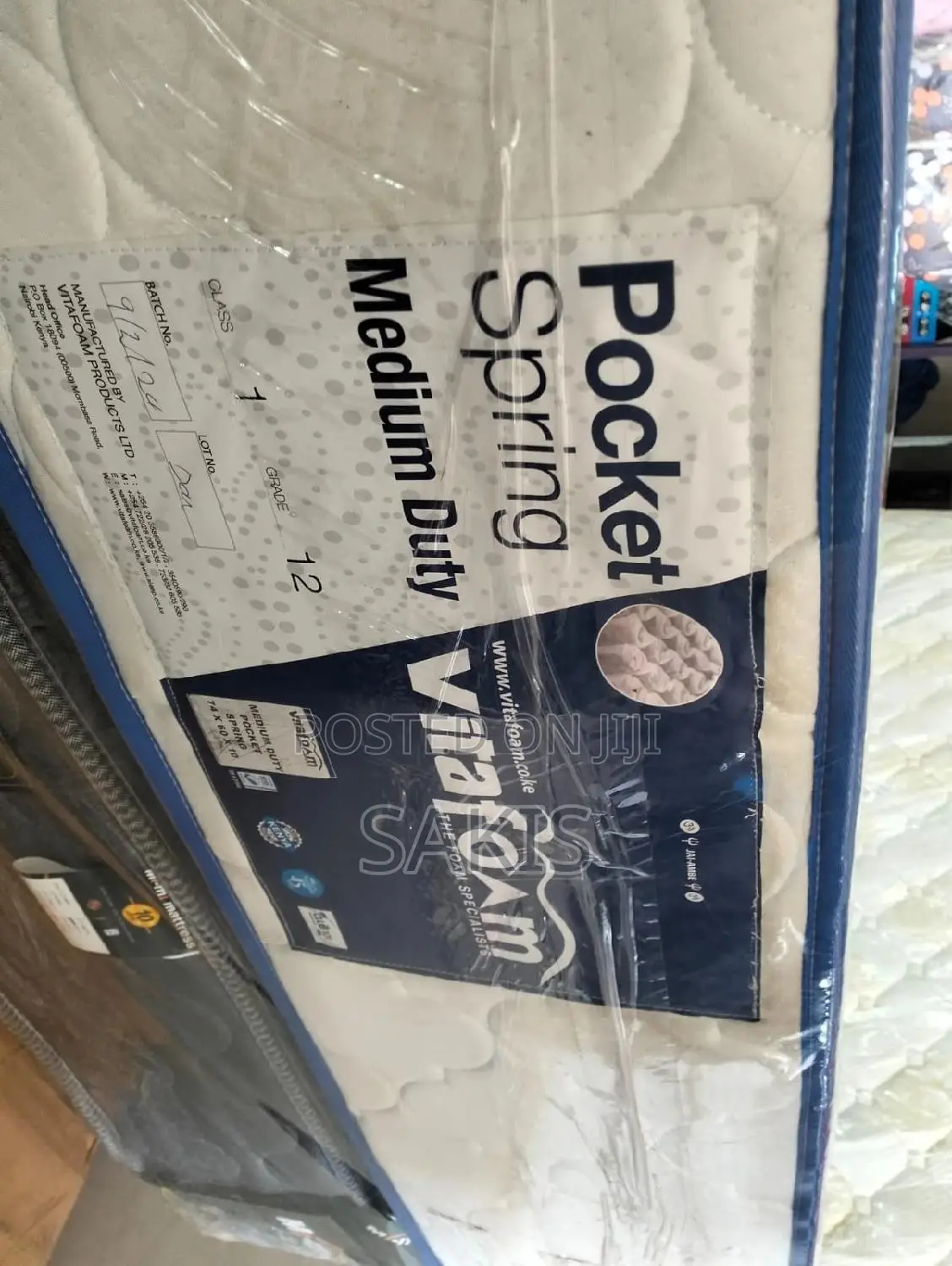 You Gem! 10inch 5 * 6 Pocket Spring Mattresses.Unaletewa