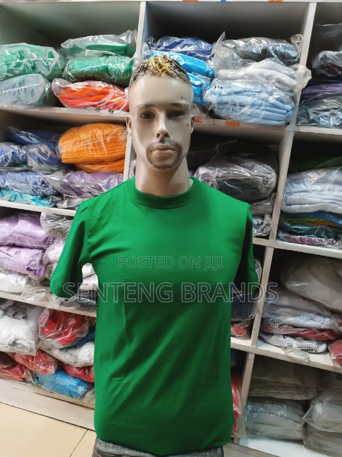 Uhuru Green Plain T-Shirts