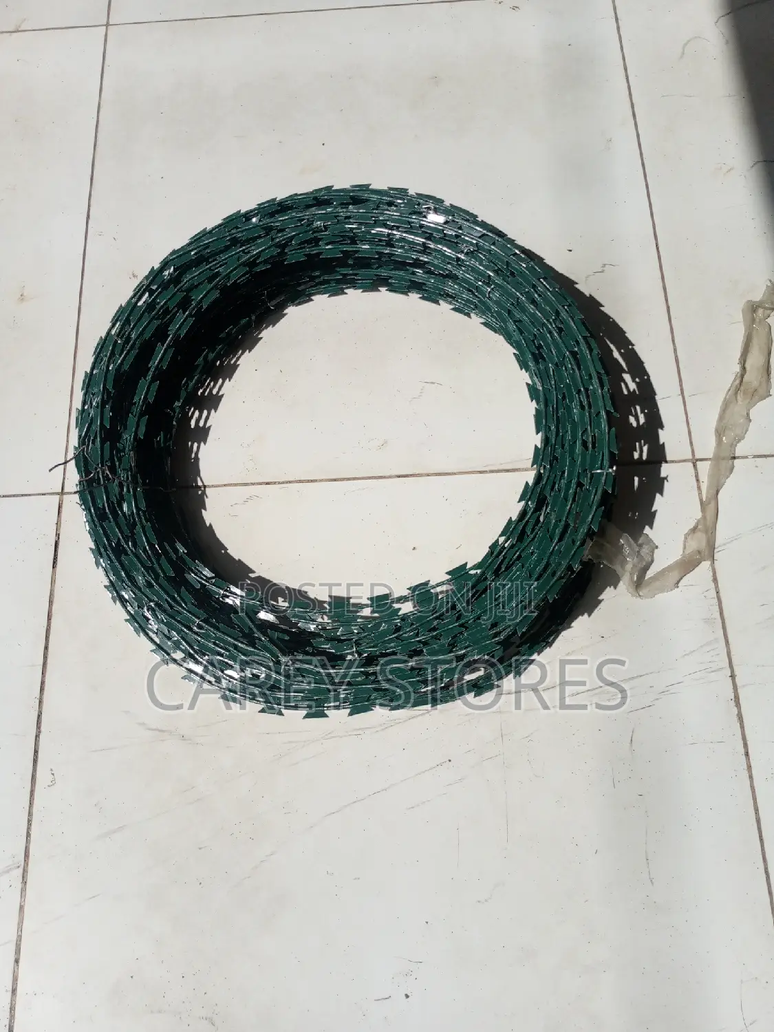 Green Razor Wire