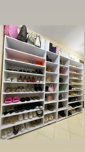 Morden Wooden Shoe Racks 6 by 4 Fitts