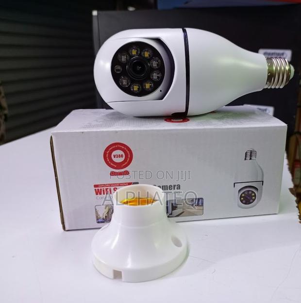 PTZ V380 Pro Rotating Bulb Camera